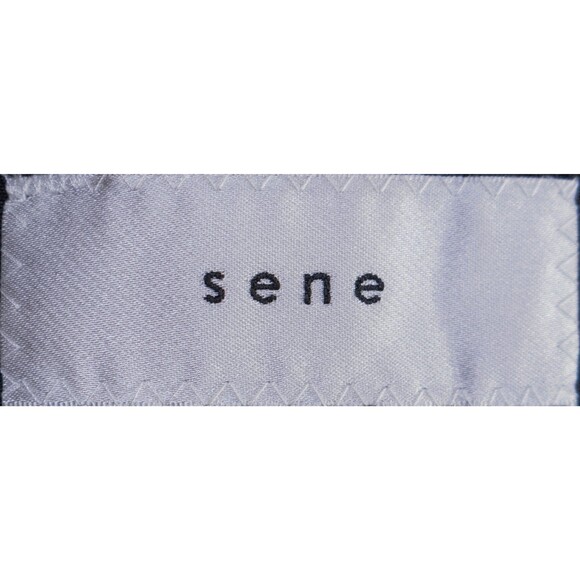 Sene Solid Black Sport Blazer Unstructured Blazer Jacket Coat Solid Size 48R EUC - Picture 10 of 14